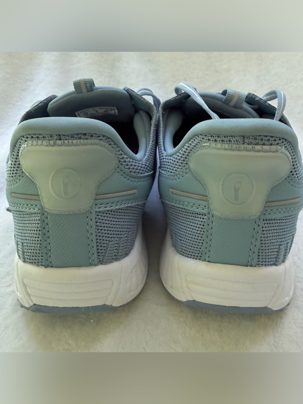 Orthofeet Kita Hands Free Athletic Orthotic Sneakers Size 10 Women’s Blue Gray - Picture 6 of 15